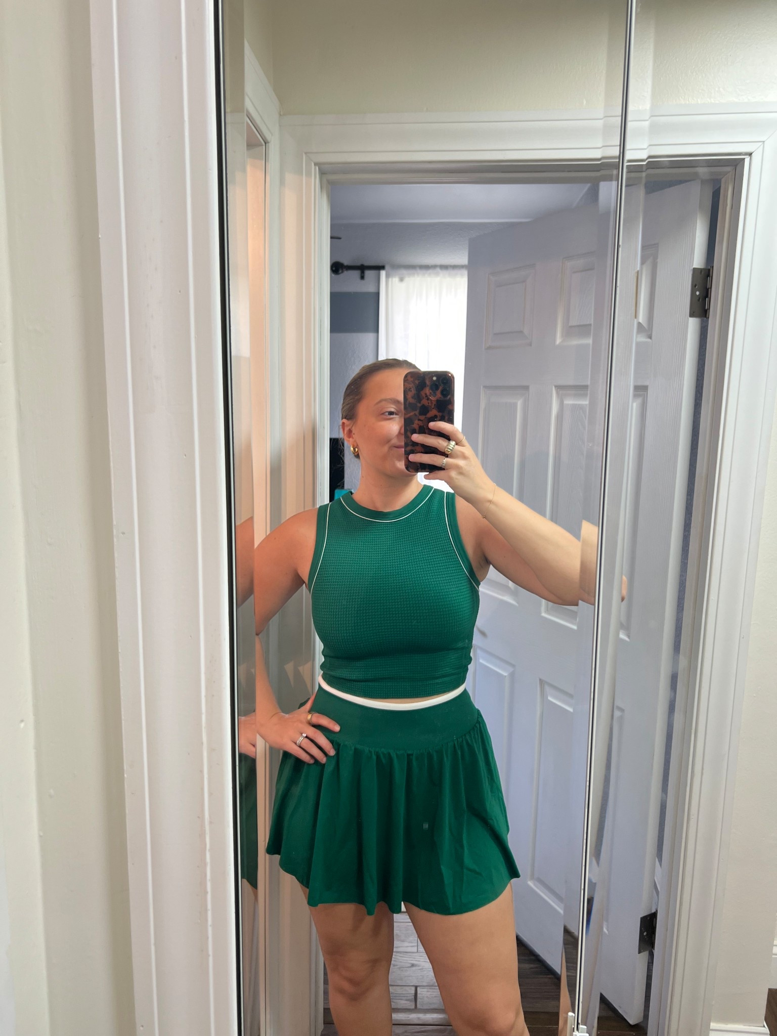 40% off matching set from Target! Sized down on the skirt. Active set. Pickleball outfit. Tennis outfit. Summer outfit. Target find.

#LTKMidsize #LTKSaleAlert #LTKFindsUnder50