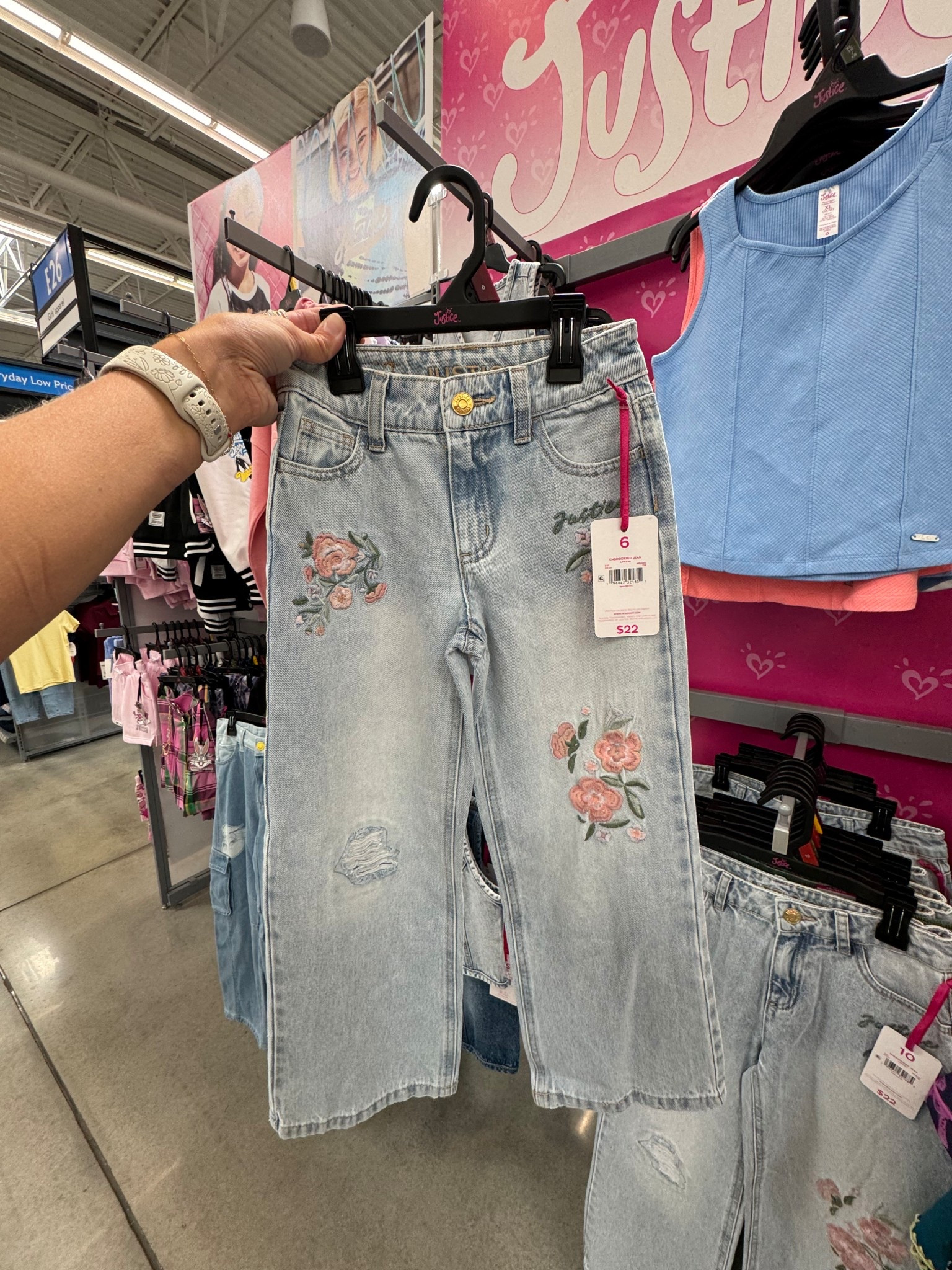 how precious are these little girl Harrell jeans from Walmart?! ✨

#LTKKids
