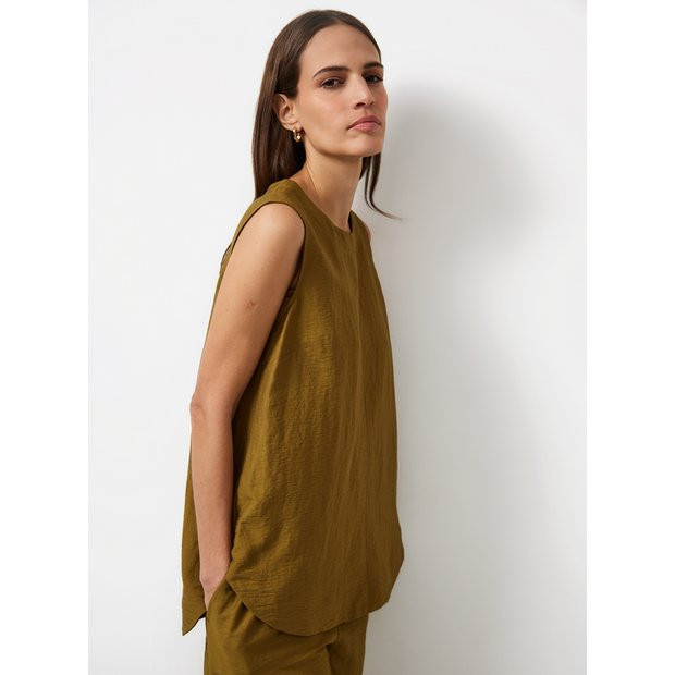 Black Sleeveless Shell Top 12 | Tu Clothing