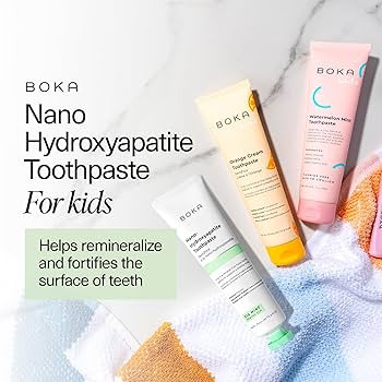 Boka Fluoride Free Toothpaste Nano Hydroxyapatite, Helps Remineralize, Appropriate for Sensitive ... | Amazon (US)