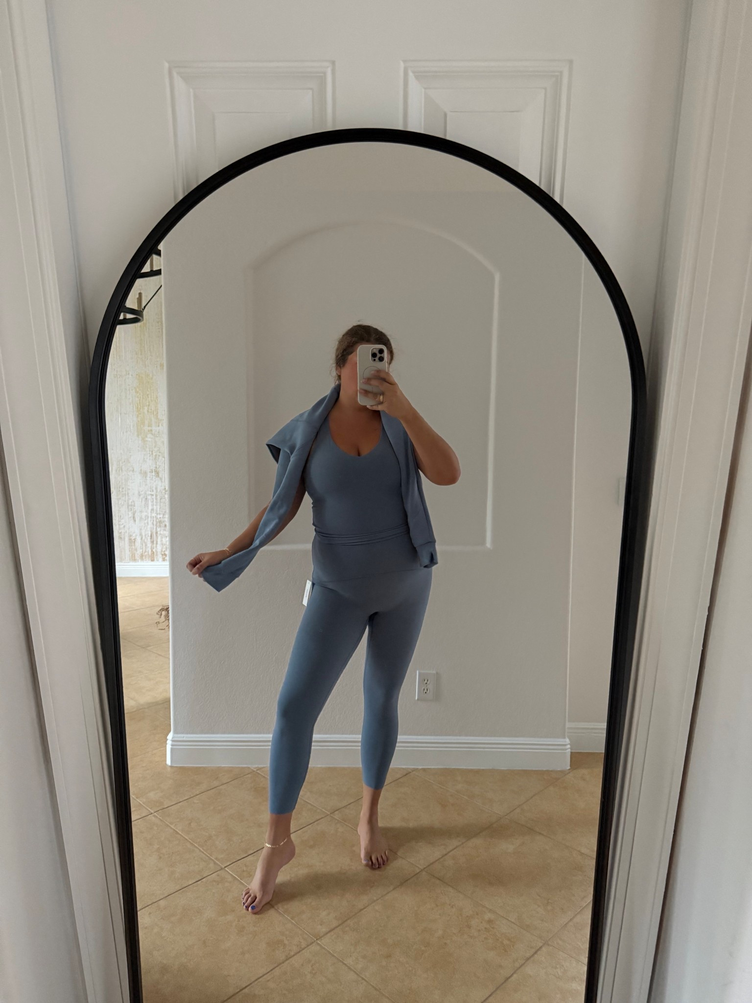 matching workout set from Zella on sale during Nordstrom anniversary sale! so many athletic finds and workout sets Im loving 

 #LTKActive #LTKSaleAlert #LTKMidsize