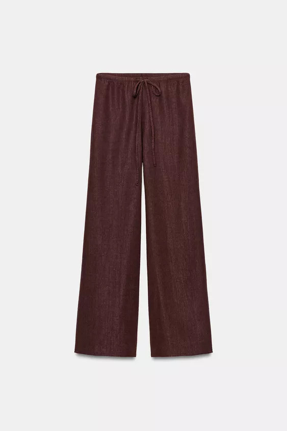 RUSTIC STRAIGHT LEG PANTS | Zara US