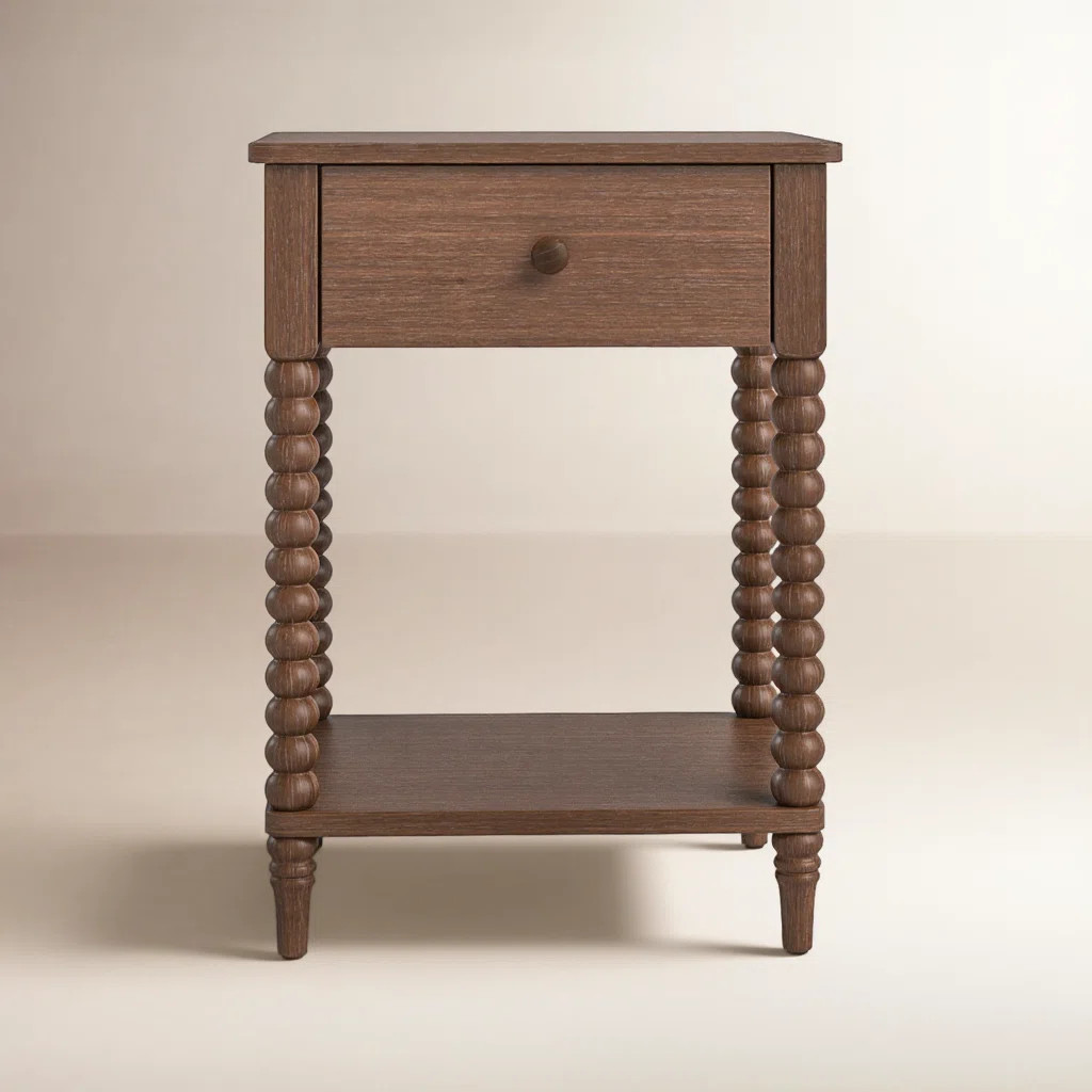 Benbrook 1 - Drawer Spindle Nightstand | Wayfair North America