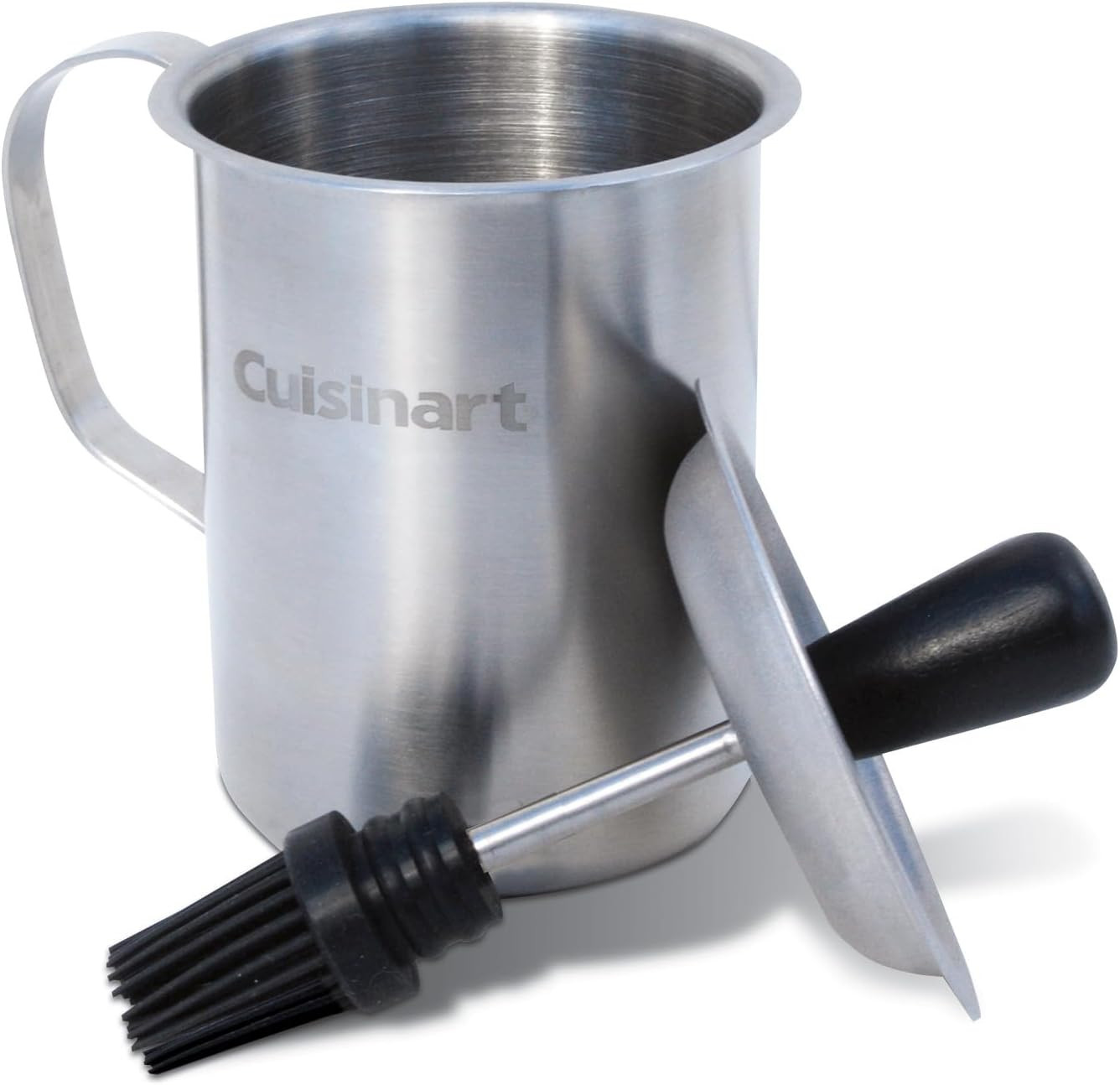 Cuisinart Sauce Pot and Basting Brush Set, 16 oz. Stainless Steel Grill Accessory with Silicone B... | Amazon (US)