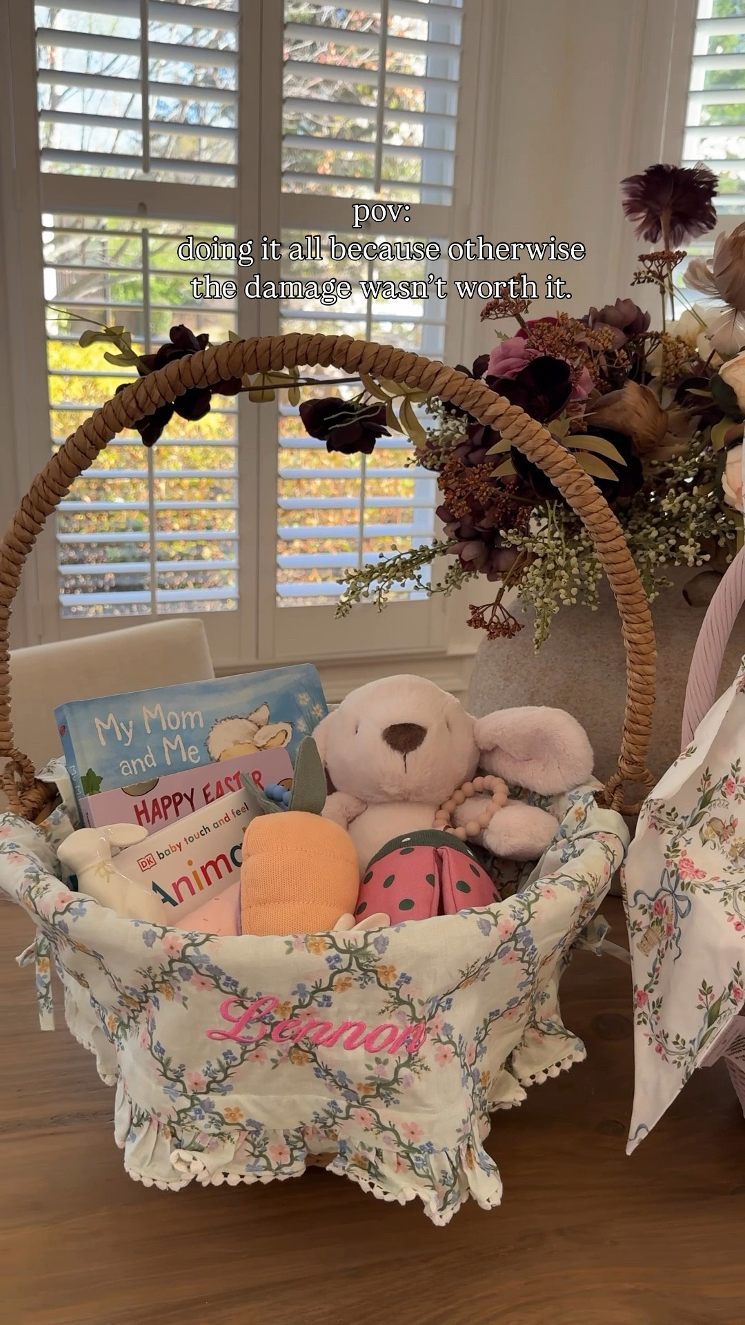baby’s first Easter 
Easter basket 

#LTKBaby #LTKWatchNow #LTKSeasonal