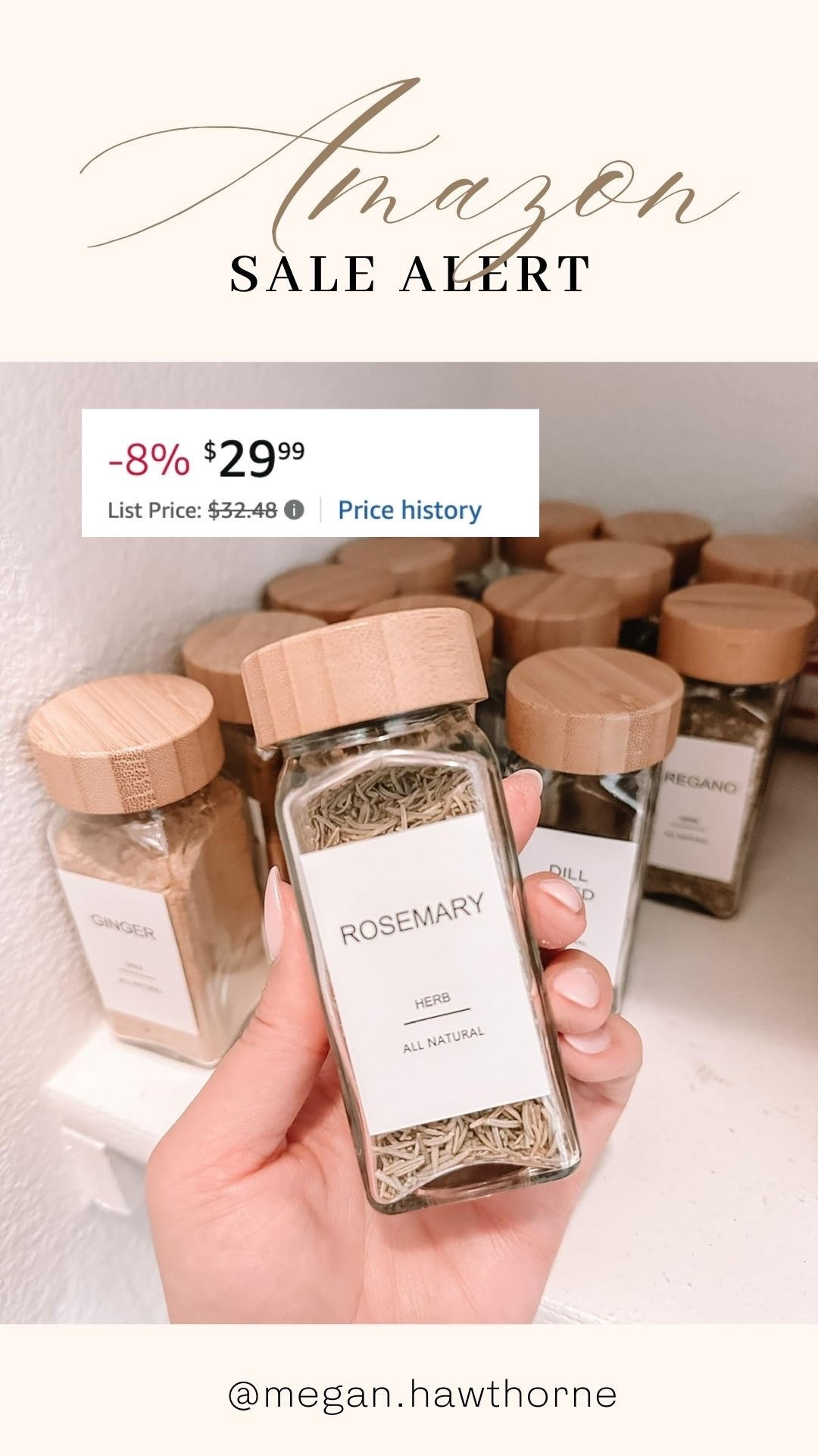 New year means a little organization refresh and our favorite spice jars are marked down today along with some of our other home organization finds from Amazon! 

#LTKmomlife #LTKHome #LTKSaleAlert