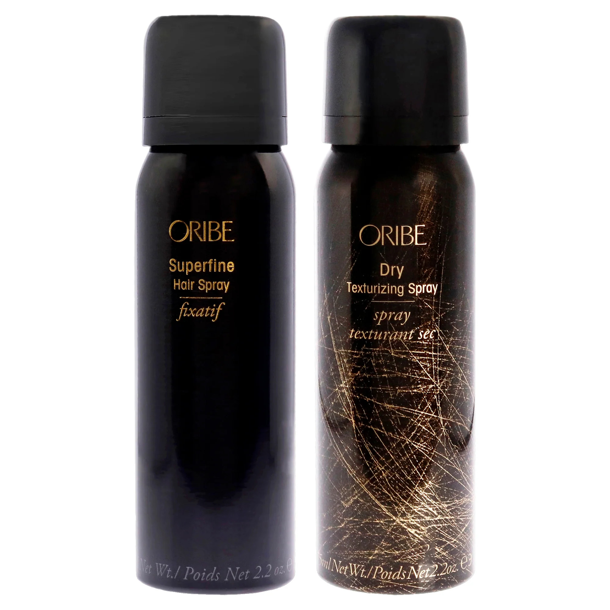 Superfine Hairspray and Dry Texturizing Spray Kit by Oribe for Unisex - 2 Pc Kit 2.2 oz Hair Spray, 2.2 oz Hair Spray | Shop Simon
