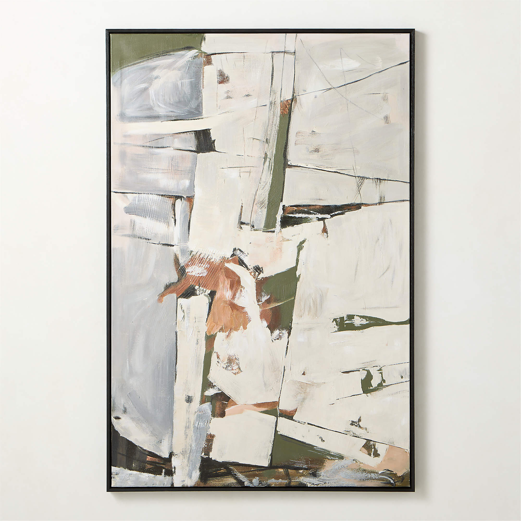 'Lido' Framed Wall Art 48"x72" + Reviews | CB2 | CB2