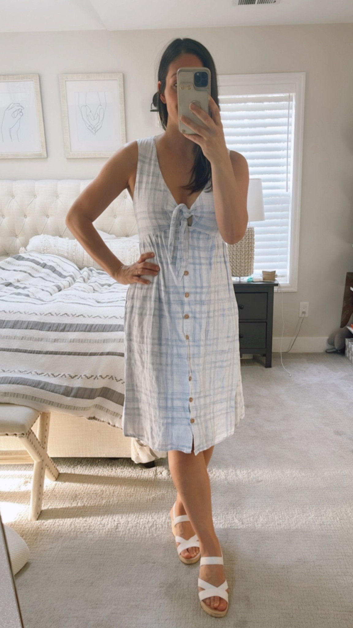 Daily white Spring & Summer Dress 👌🏼

#springdress #spring #dresses #whitedress #bluedress #summerdress #springparty 

#LTKSeasonal