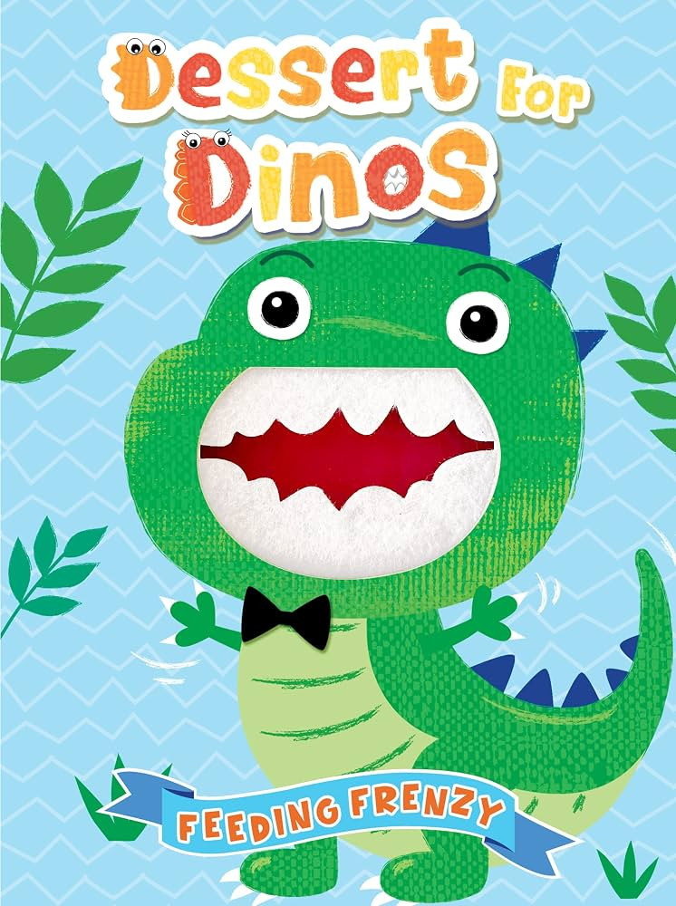 Dessert for Dinos - Touch and Feel Board Book - Sensory Board Book for Children | Amazon (US)