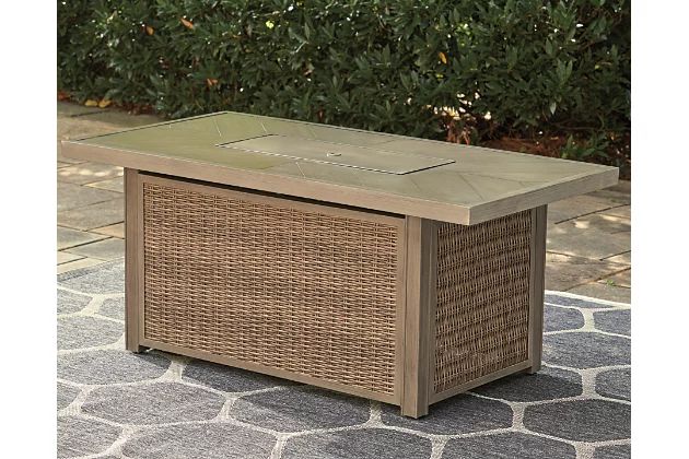 Beachcroft Outdoor Fire Pit Table | Ashley Homestore