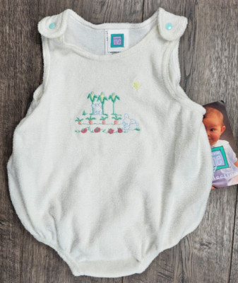 Baby Boy Clothes New Vintage Little Me 6 Month Bunny Garden Easter Romper Outfit  | eBay | eBay US