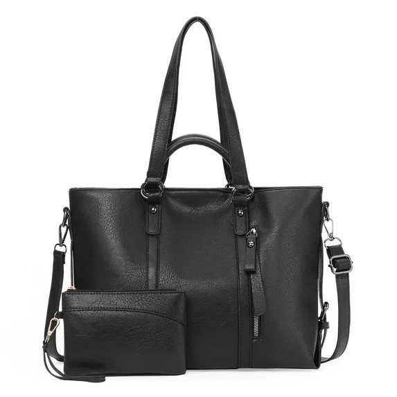 SENDEFN Women Fashion Handbags Wallet Tote Bag Shoulder Bag Top Handle Satchel Purse Set | Walmart (US)