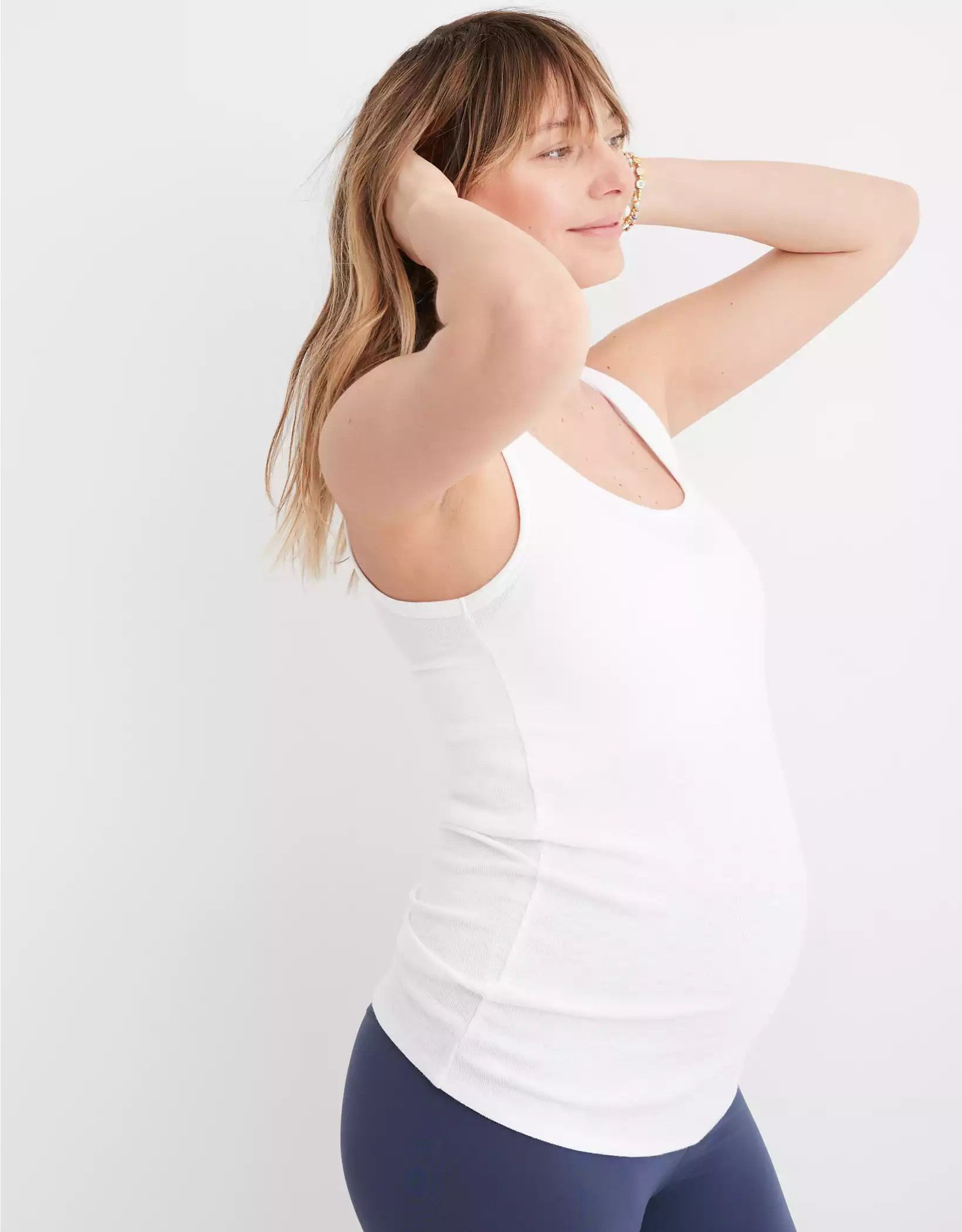 Mama By Aerie™ Ribbed Basic Tank Top | American Eagle Outfitters (US & CA)