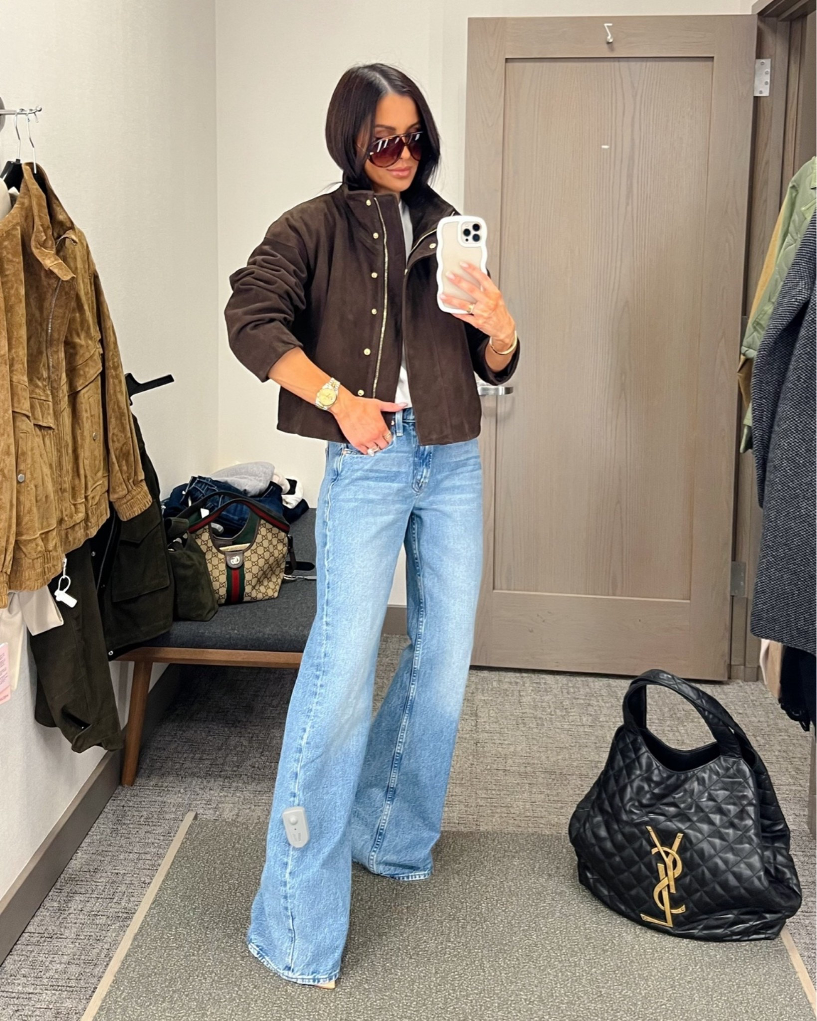 Nordstrom end of season sale
AllSaints suede jacket
Mother jeans

#LTKOver40 #LTKSeasonal #LTKSaleAlert