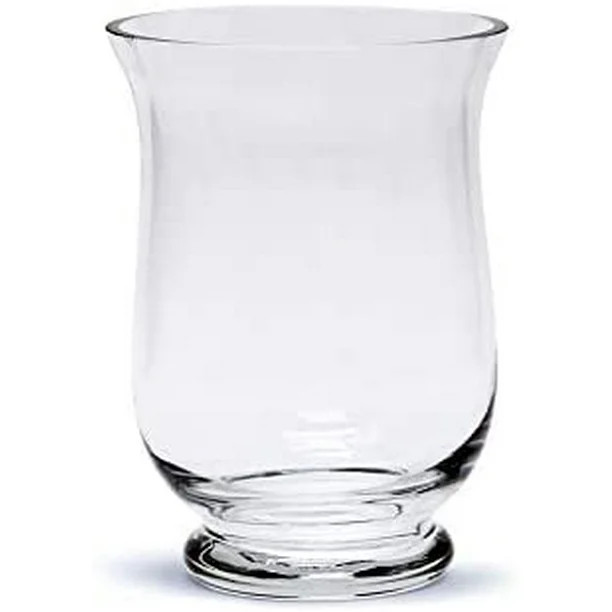 Unique Bouquet Vase, 5.5" W, 8" H, Clear Short Glass Candle Holder, Floral Planter Terrarium, Hom... | Walmart (US)