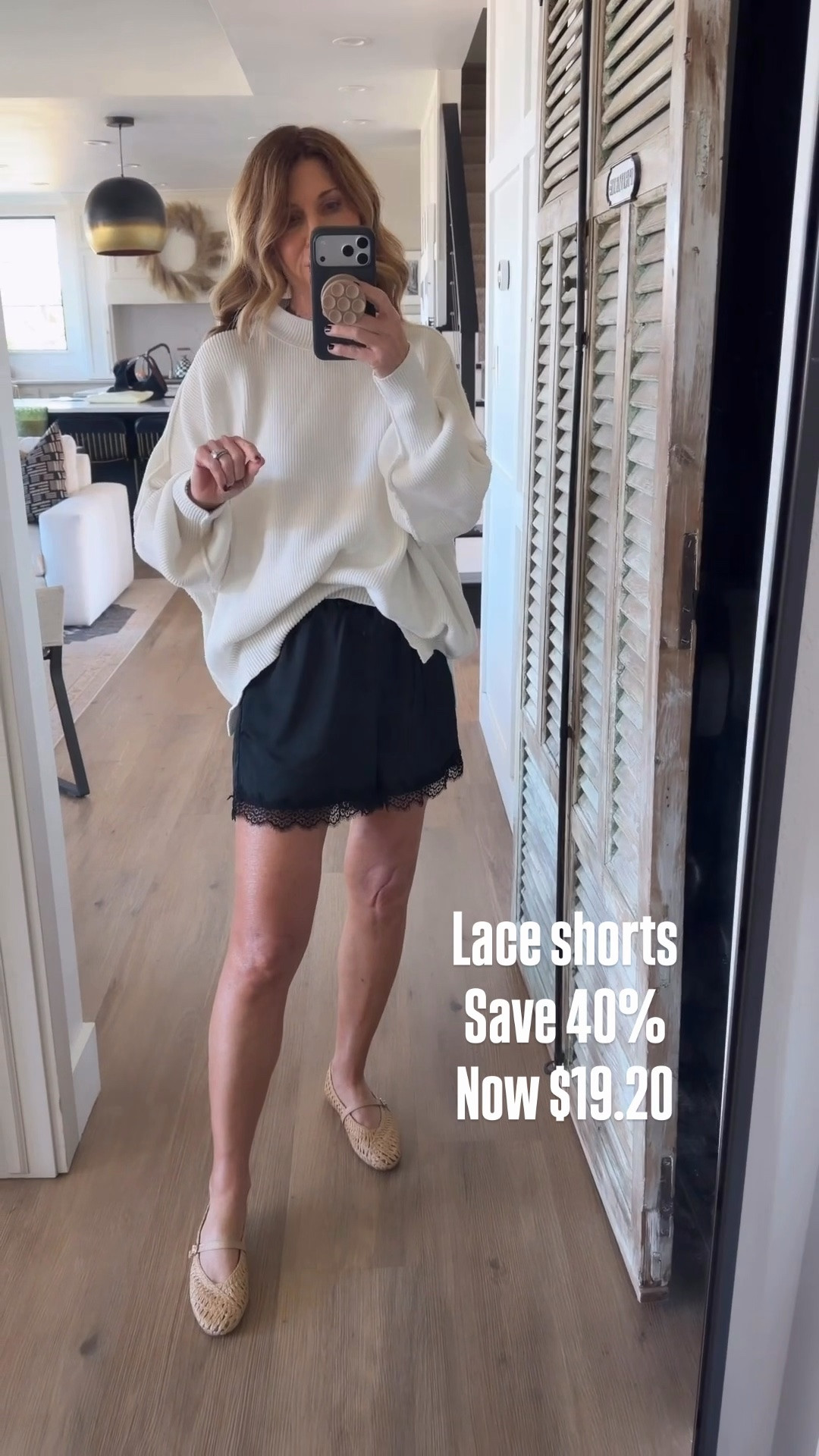 Save 40% on lace shorts I’m in a small

#LTKOver40 #LTKSaleAlert