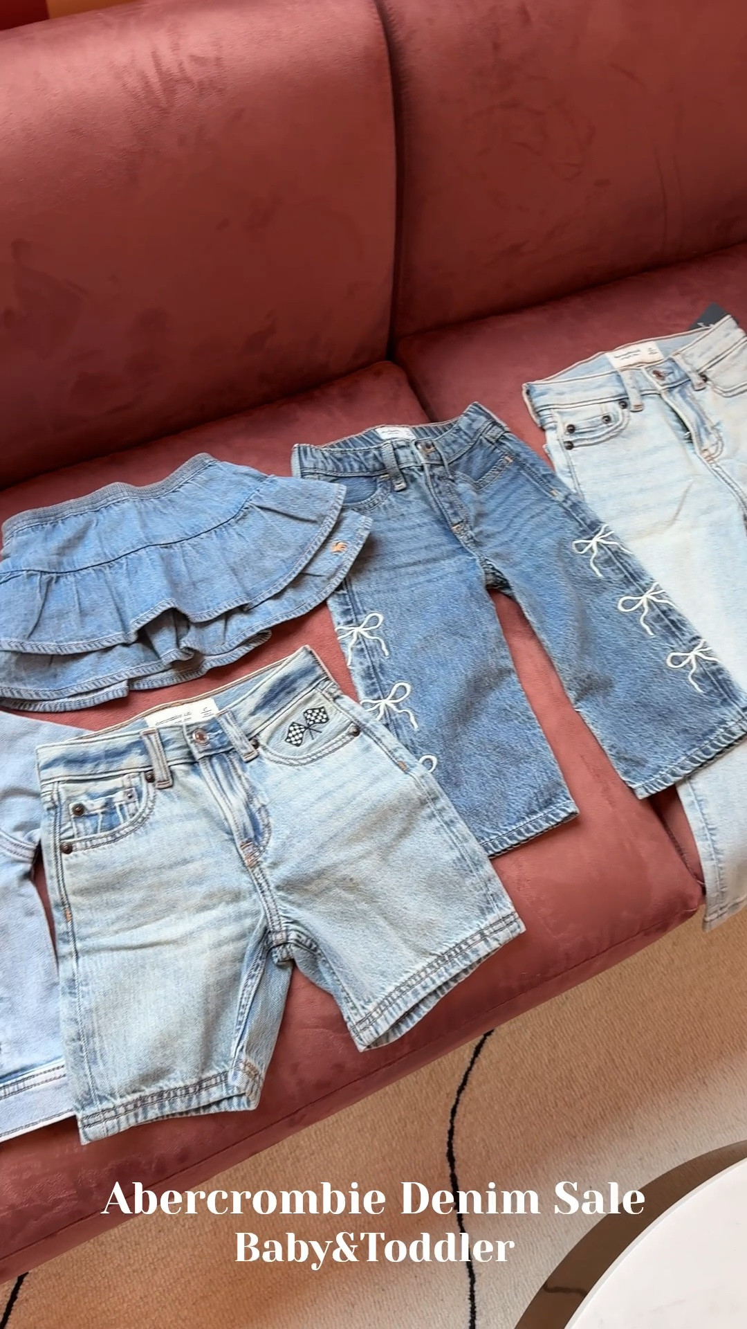 Denim made mini! Get 40% off baby, toddler, and kids jeans + stack AFTIA for an extra 15% off! @abercrombie  #abercrombiepartner

#LTKKids #LTKBaby #LTKmomlife