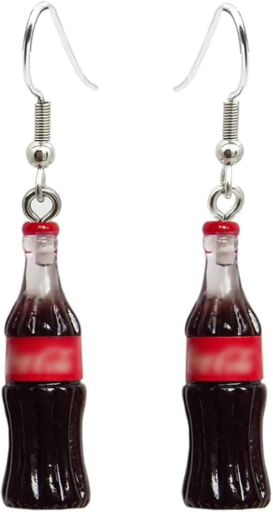 Fashion Creative Simulation Bottle Earrings for Minimalist Women Gift Jewelry | Amazon (US)