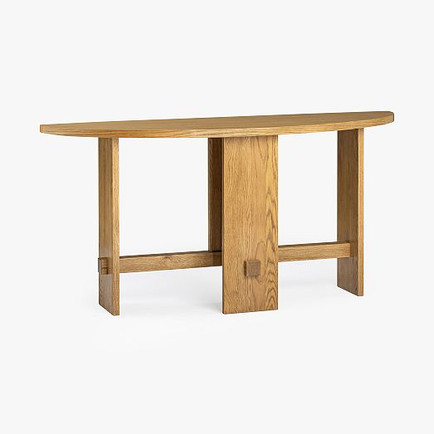 Arpiar Demilune Console 65-inch Best Sculptural Console Tables