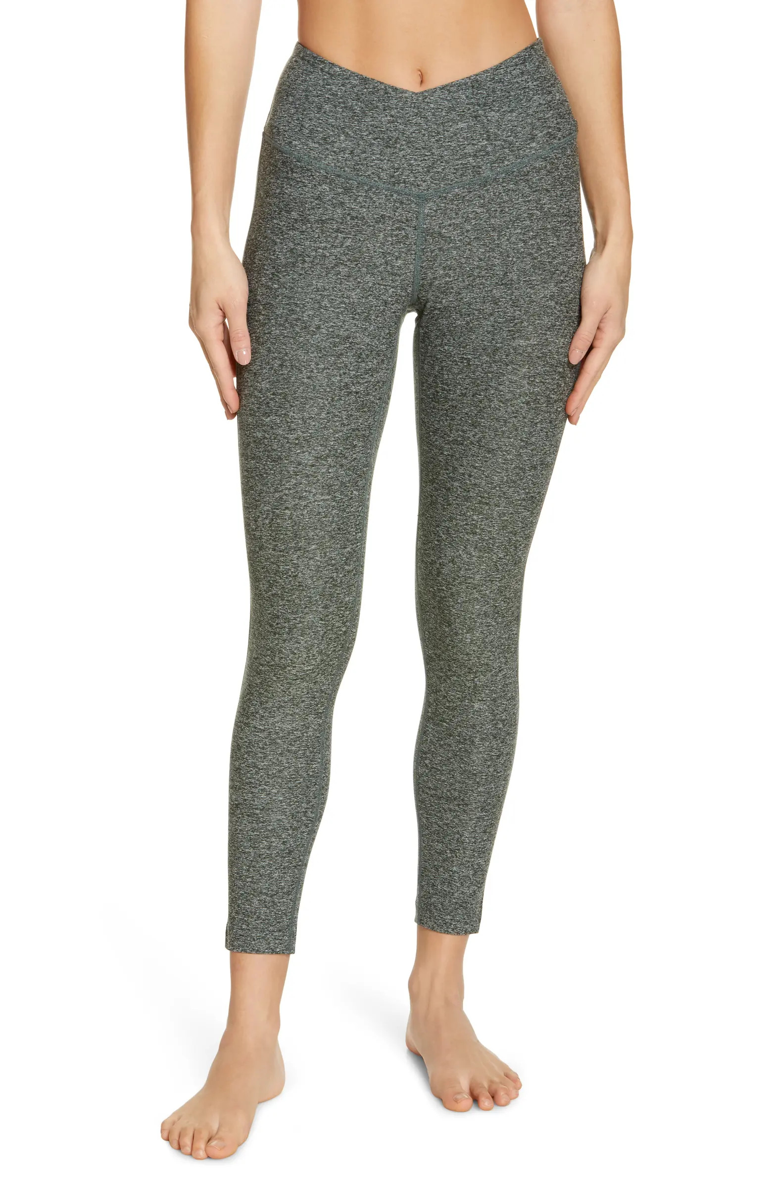 Restore High Waist Soft Cross Band 7/8 Leggings | Nordstrom
