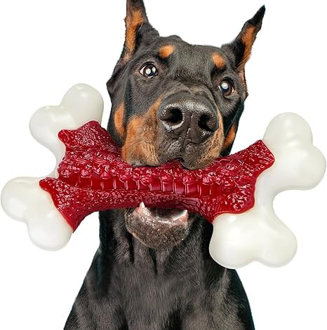 Kseroo Tough Dog Toys, Toys for Aggressive Chewers Large Breed, Chew Dogs, Bone Toy Nylon Dogs Al... | Amazon (US)