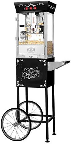 Great Northern Popcorn Black Matinee Movie 8 oz. Ounce Bar Style Antique Popcorn Machine | Amazon (US)
