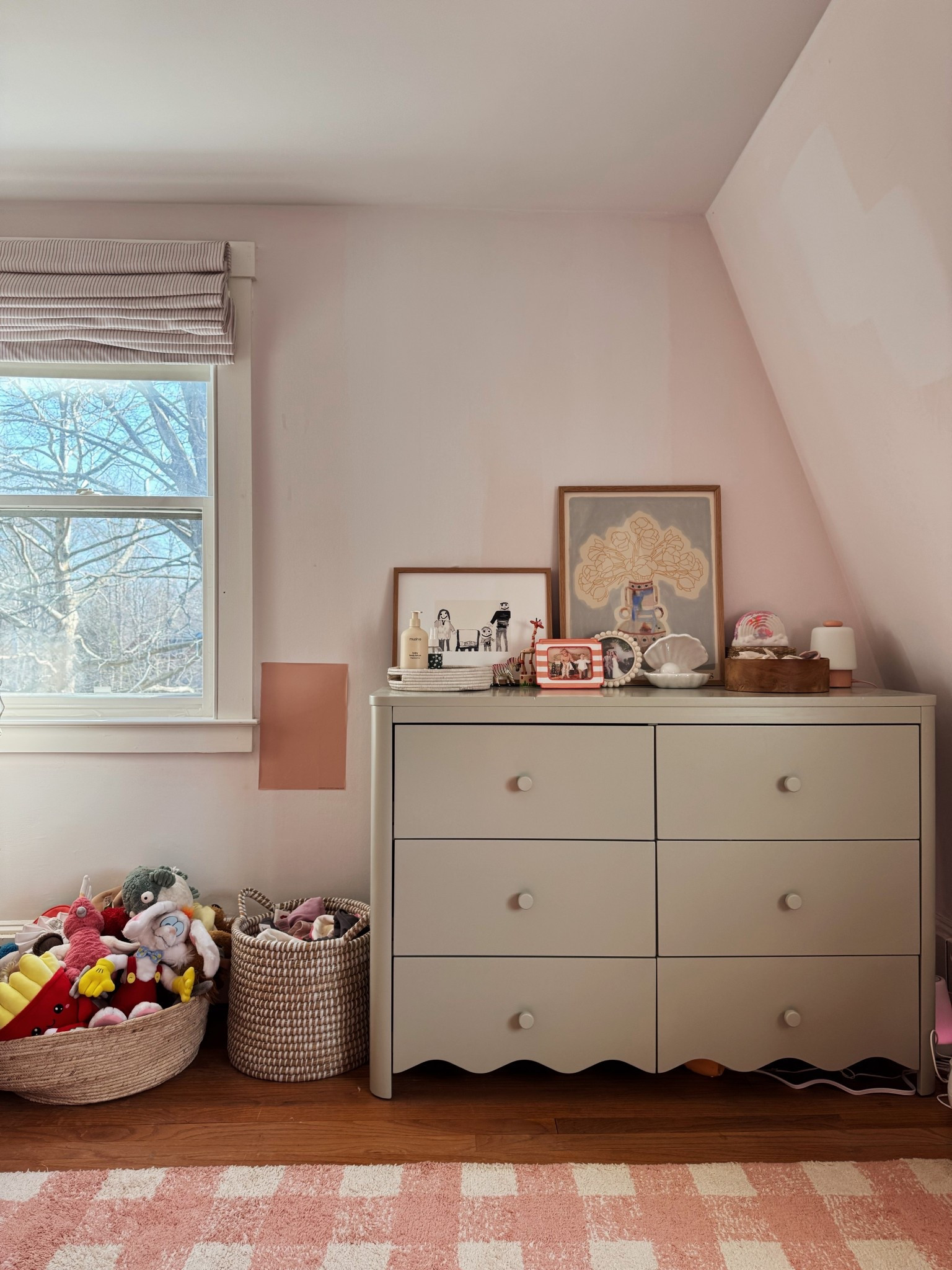 izzy’s room (so far!) pink paint next…!

#LTKBaby #LTKKids #LTKHome