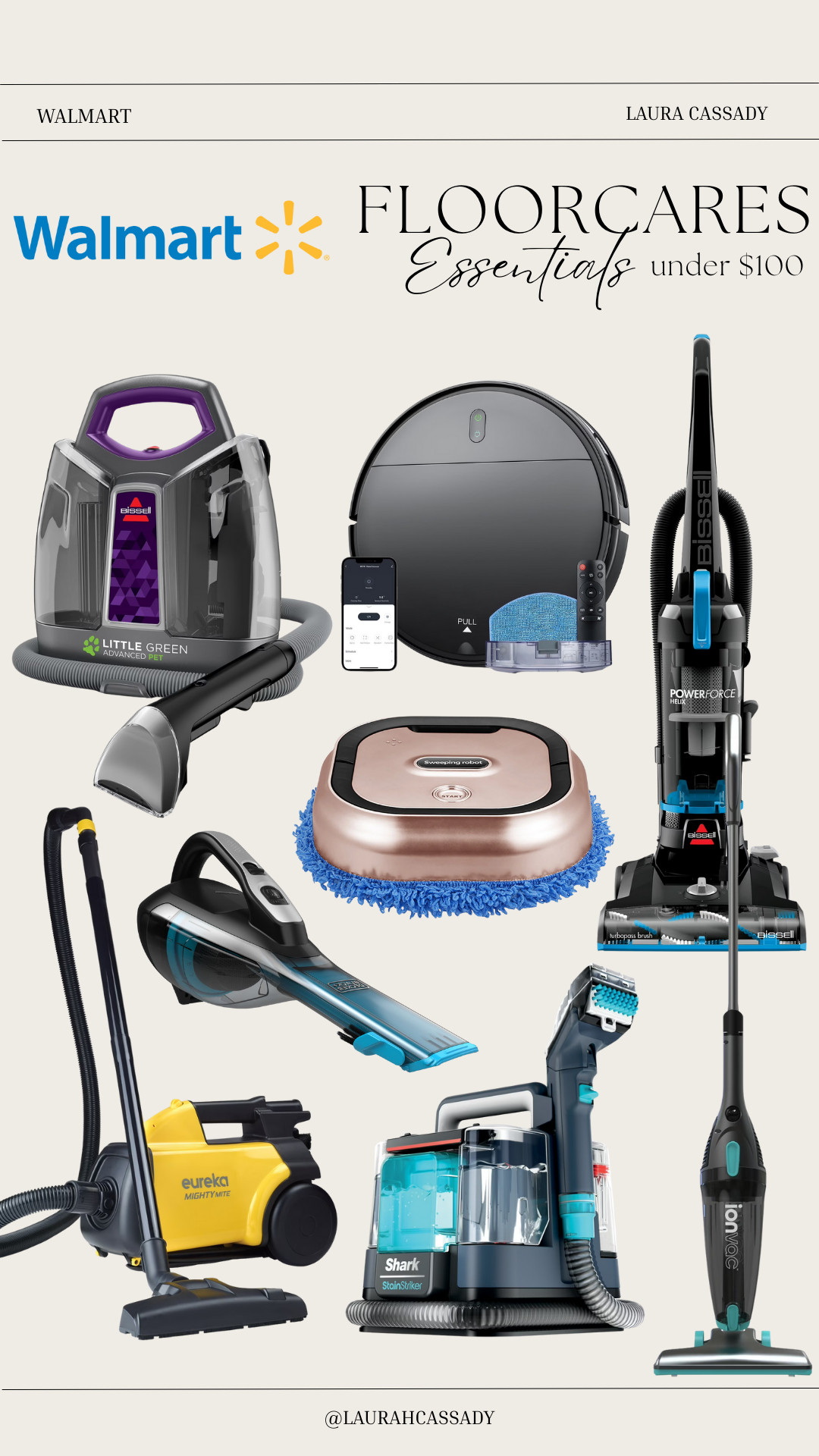 Walmart floorcare essentials under $100 🧼✨ Great tools for keeping floors clean without spending a fortune — from sweepers and mops to carpet cleaners and floor brushes. Perfect for everyday cleaning and quick touch-ups! 

 #WalmartFinds #FloorcareEssentials #BudgetHome #HomeCleaning #CleanHome #Under100 #CleaningTools #LTKHome #HouseholdEssentials #AffordableHome #LTKHome #LTKSaleAlert #LTKTall