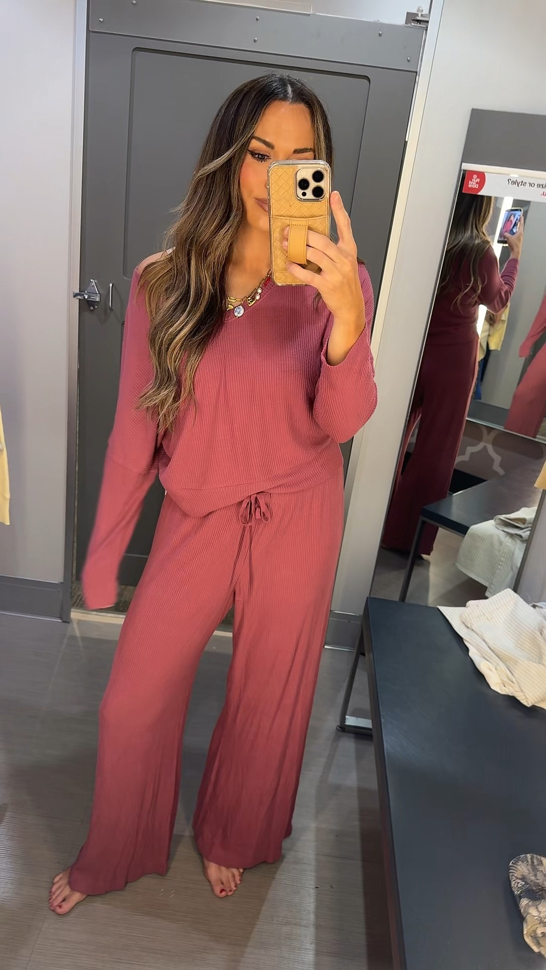 New pajama sets at Target wearing a medium in both 

#LTKOver40 #LTKFindsUnder50 #LTKStyleTip