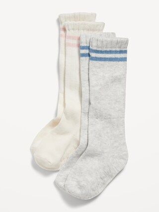 Unisex 2-Pack Knee-High Tube Socks for Baby | Old Navy (CA)