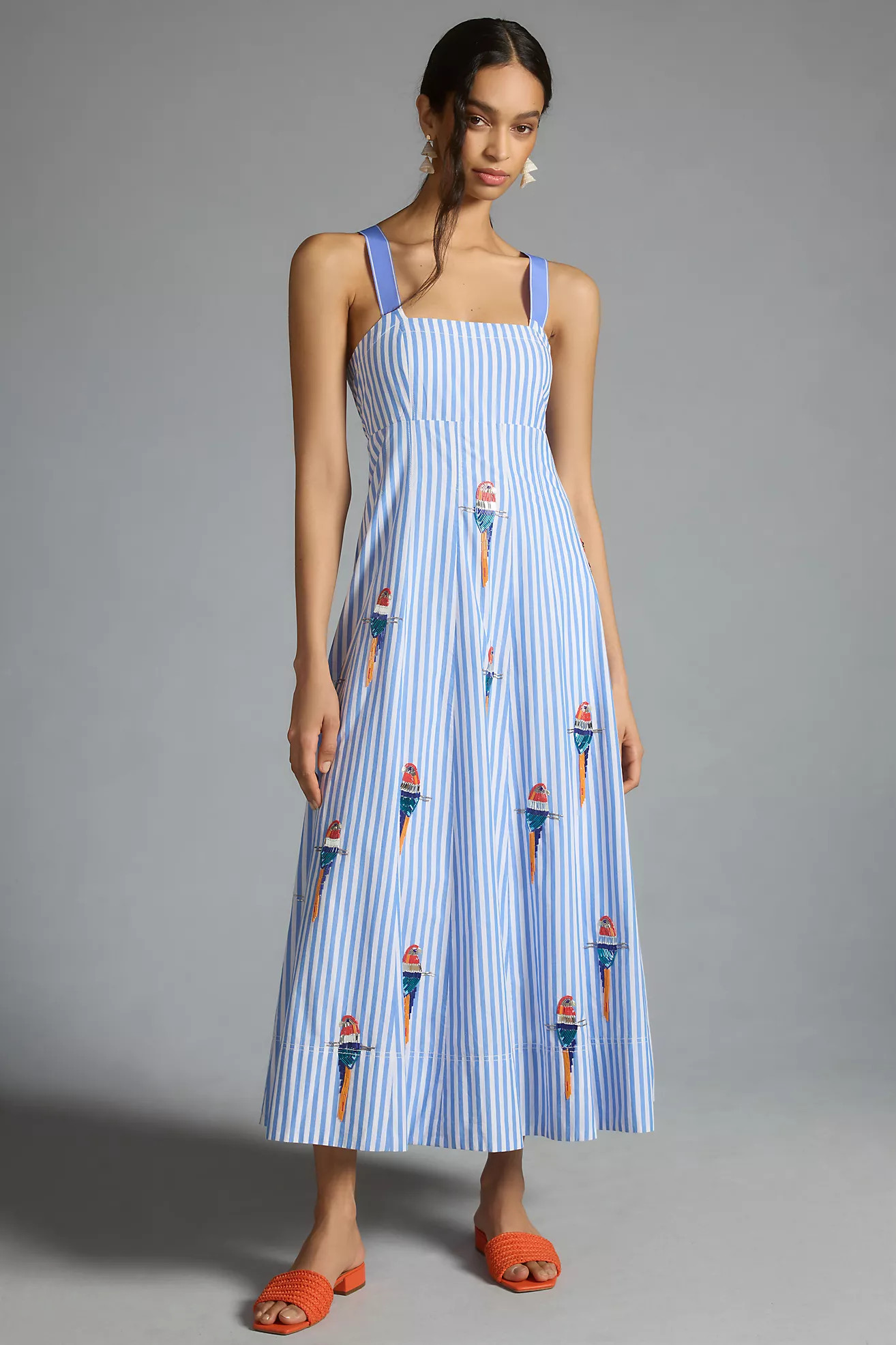 Maeve Tie-Back A-Line Dress | Anthropologie (US)