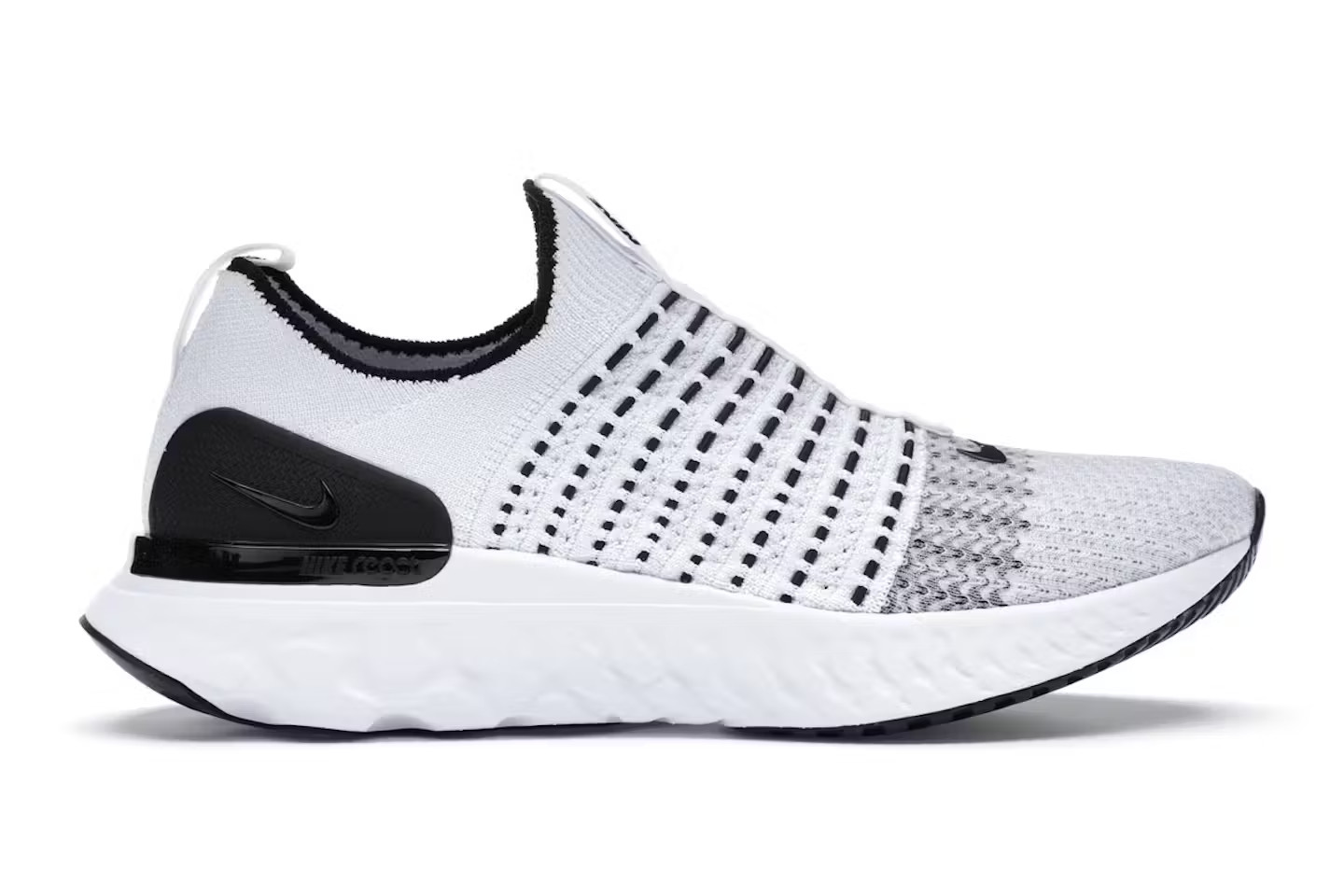 Nike React Phantom Run Flyknit 2White Black | StockX