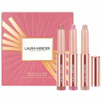 Laura MercierMini RoseGlow Caviar Stick Eyeshadow Trio | Sephora (US)