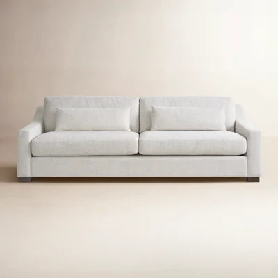 Toscani 96" Linen Sofa | Birch Lane