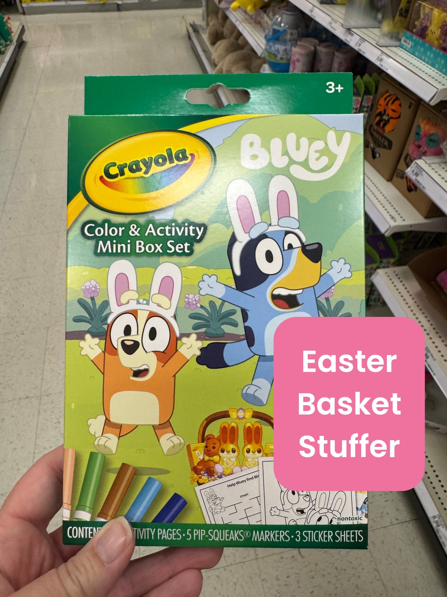 This Easter Bluey coloring activity would be great in an Easter basket! 

#LTKSeasonal #LTKmomlife #LTKKids