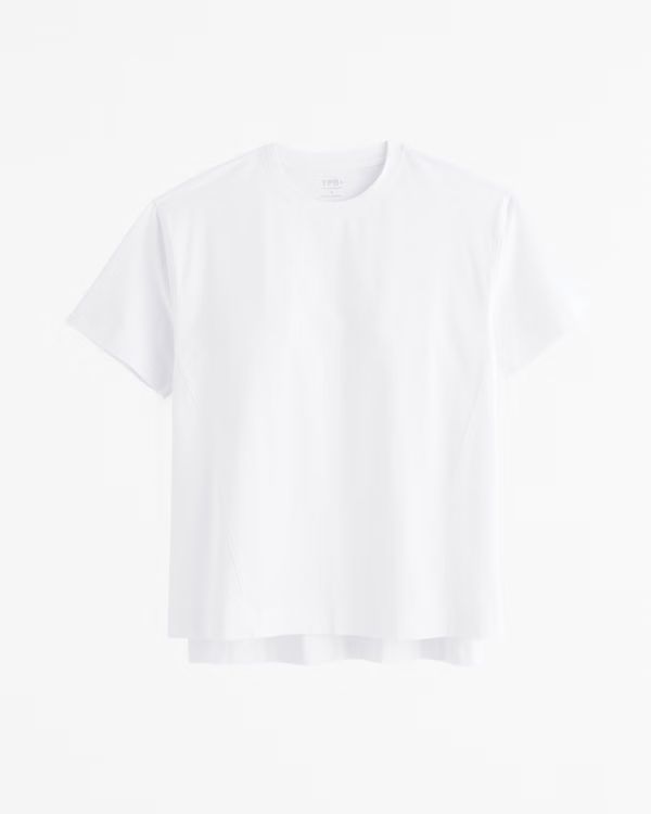 Women's YPB Active Cotton-Blend Easy Tee | Women's Active | Abercrombie.com | Abercrombie & Fitch (US)