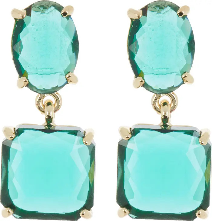 Crystal Square Drop Earrings | Nordstrom Rack