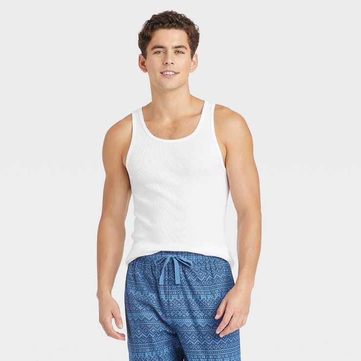 Men's 4pk Ribbed Tank Top - Goodfellow & Co™ | Target