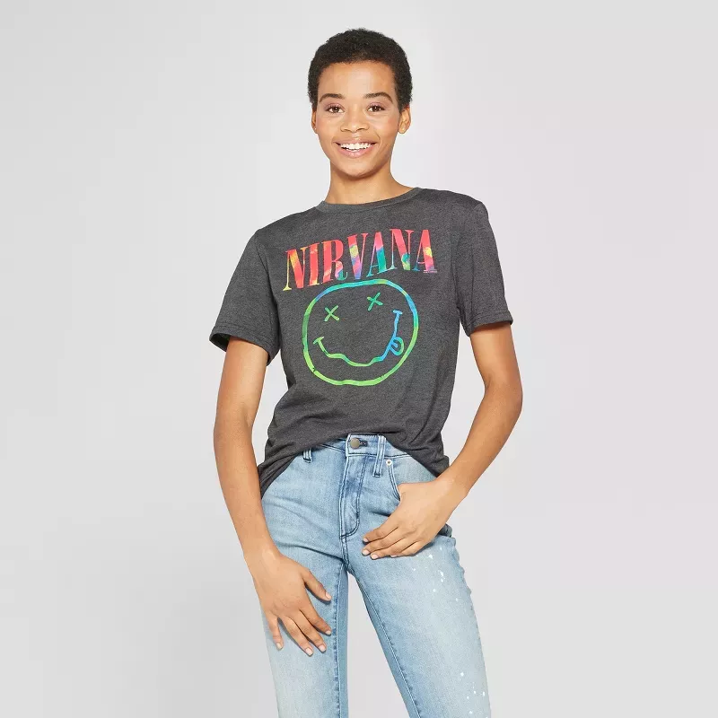 Nirvana t shirt target store