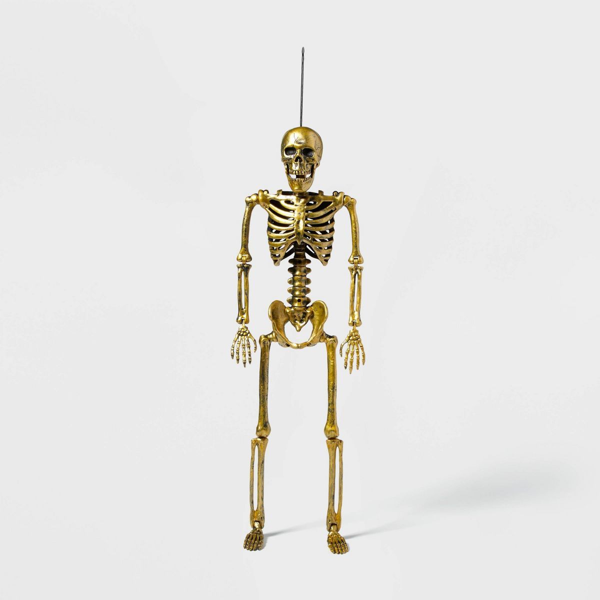 24" Gold Halloween Posable Skeleton - Hyde & EEK! Boutique™ | Target