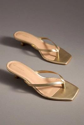 By Anthropologie Thong Kitten Heels | Anthropologie (US)