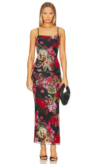 superdown Molly Maxi Dress in Red. - size XS (also in XXS) | Revolve Clothing (Global)