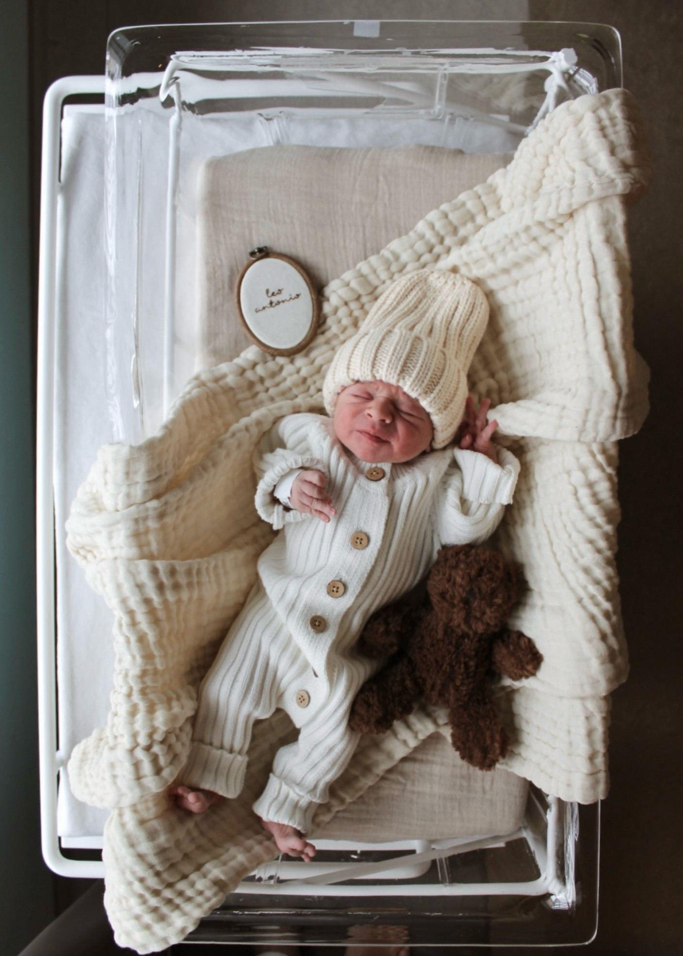 Introducing baby Leo 🤎 

#LTKbaby #LTKfamily #LTKwinter