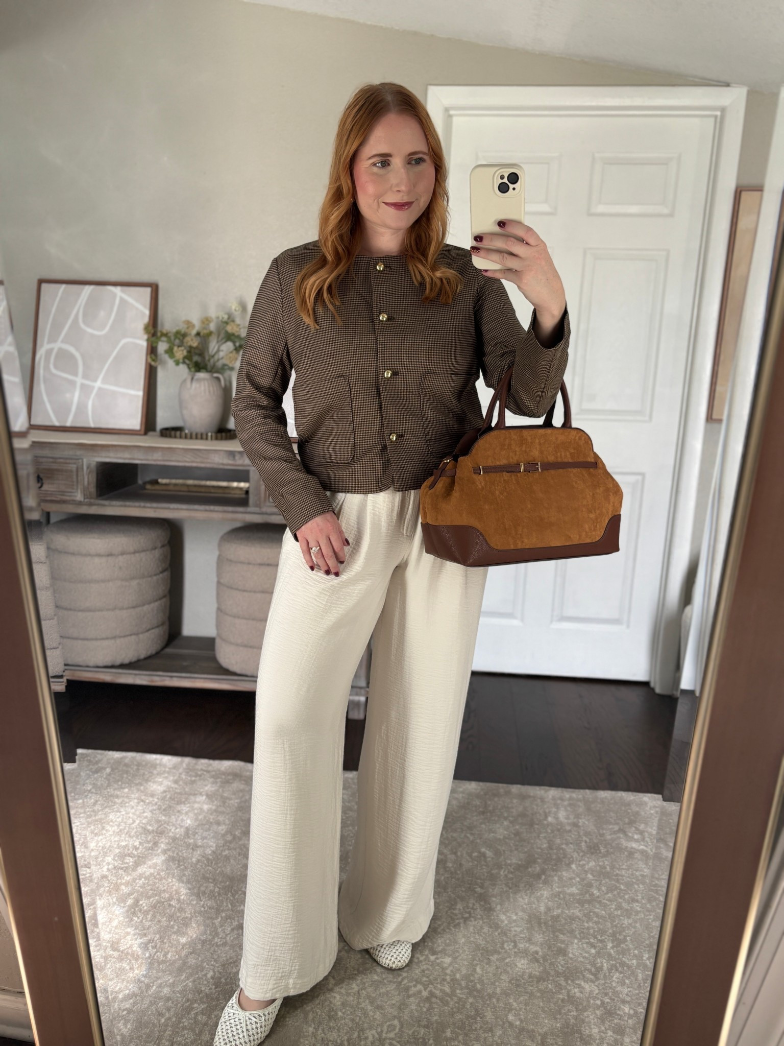 new fall arrivals from Target! 🎯🍂
#suededress #falloutfits #fallstyle #everydaylook #elevatedcasual #sweaterweather #trousers #plaidjacket lady jacket

#LTKSaleAlert #LTKWorkwear #LTKSeasonal