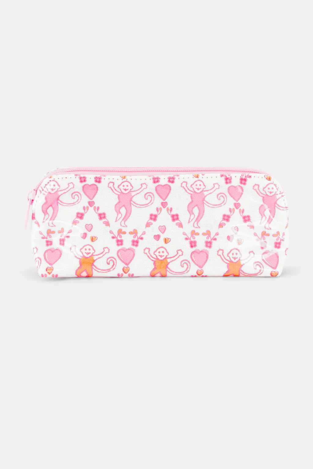 Spring Bloom Monkey Makeup Bag | Roller Rabbit