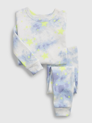 babyGap Organic Star Tie-Dye PJ Set | Gap (US)