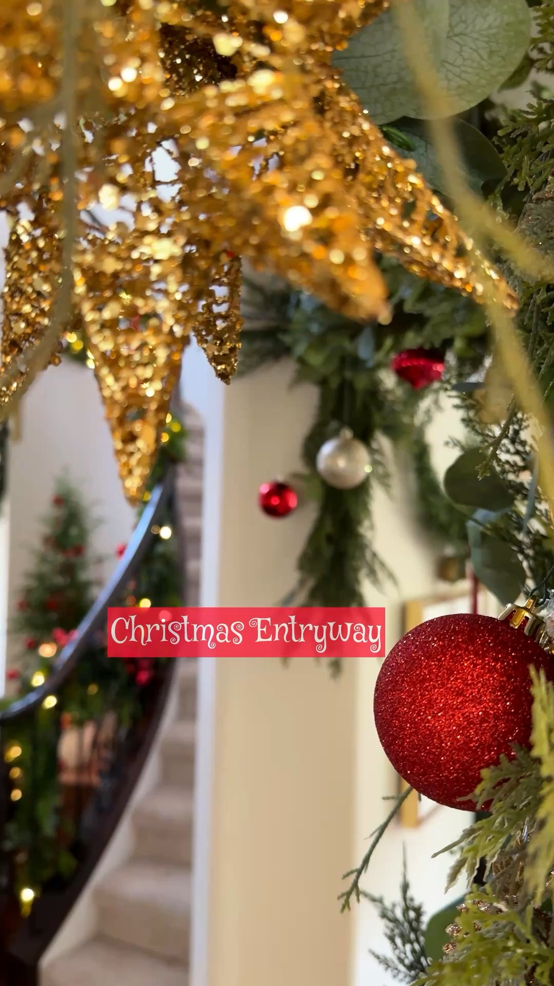 Garlands galore in my entryway! 

I’ve linked everything I used that’s available to link 🎄🫶

Christmas entryway, garland, Christmas garland, eucalyptus garland, Norfolk Pine garland, cedar garland, Christmas decorating, Christmas stairwell 

#LTKHome #LTKHoliday #LTKSeasonal