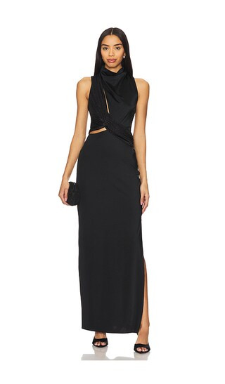 Baobab Mariah Dress in Black. - size M | Revolve Clothing (Global)