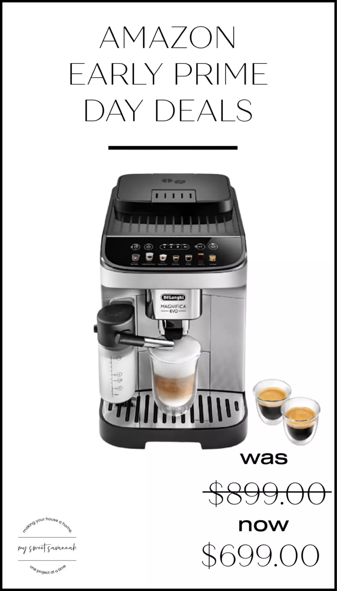 De'Longhi Magnifica Evo Automatic Coffee Machine